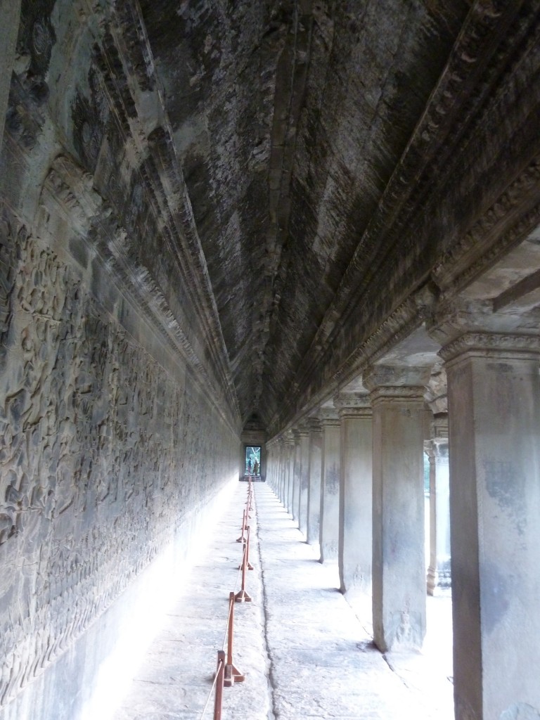 Long Pillared Galleries with Bas-reliefs