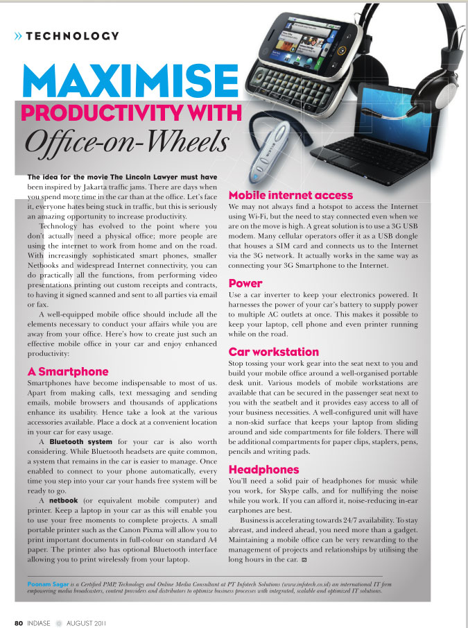 Maximise Productivity