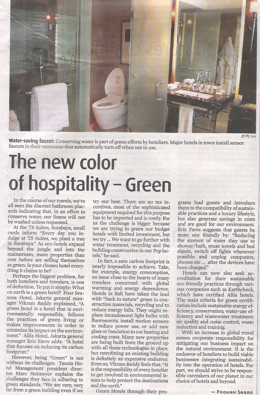 The New Color of Hospitality - Green