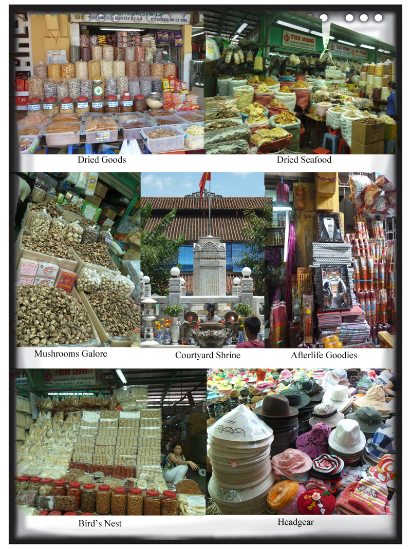 Inside Binh Tay Market